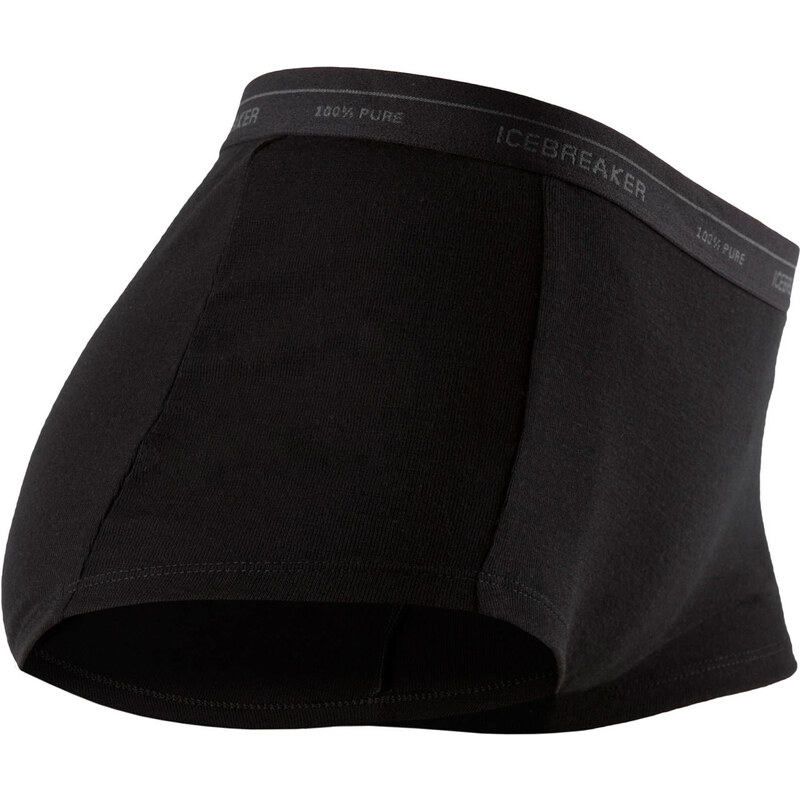 Icebreaker: Damen Unterhose Everyday Boy Shorts, schwarz, verfügbar in Größe S,L
