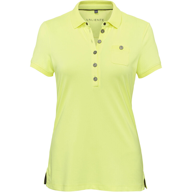 Valiente: Damen Golfshirt / Polo-Shirt, gelb, verfügbar in Größe 36