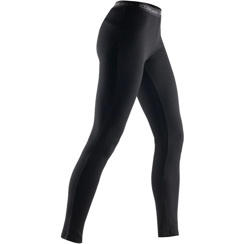Icebreaker: Damen Funktionsunterhose / lange Unterhose Vertex Leggings, schwarz, verfügbar in Größe XS,XL