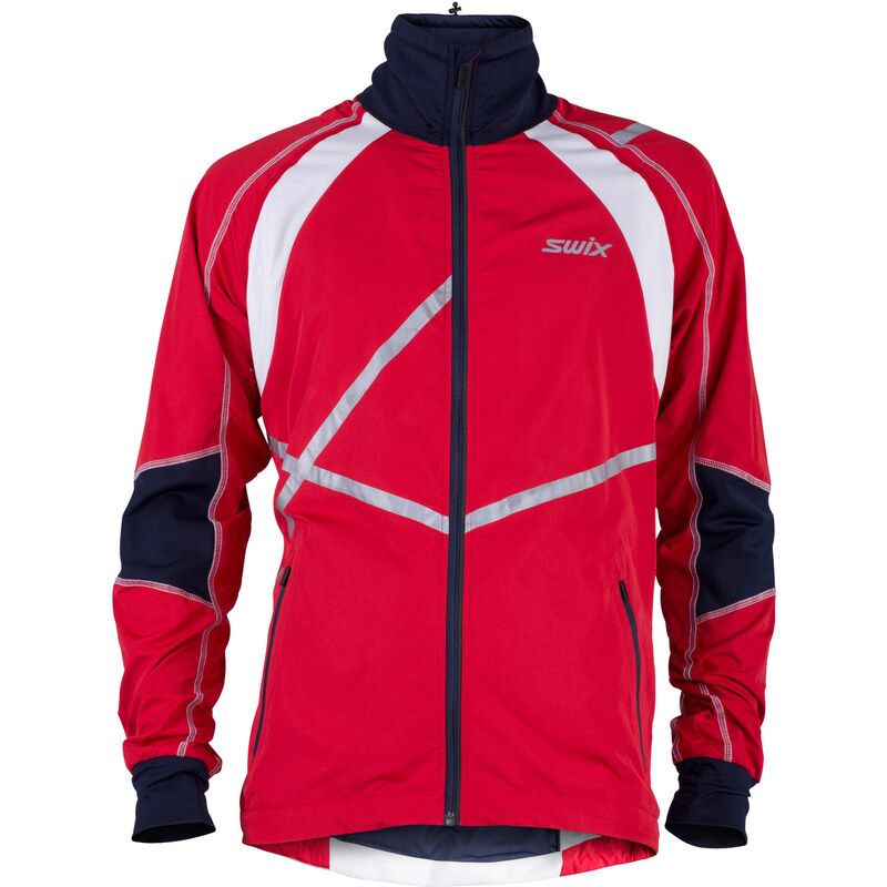 Swix: Herren Langlauf Jacke Starlit Jacket, rot, verfügbar in Größe S
