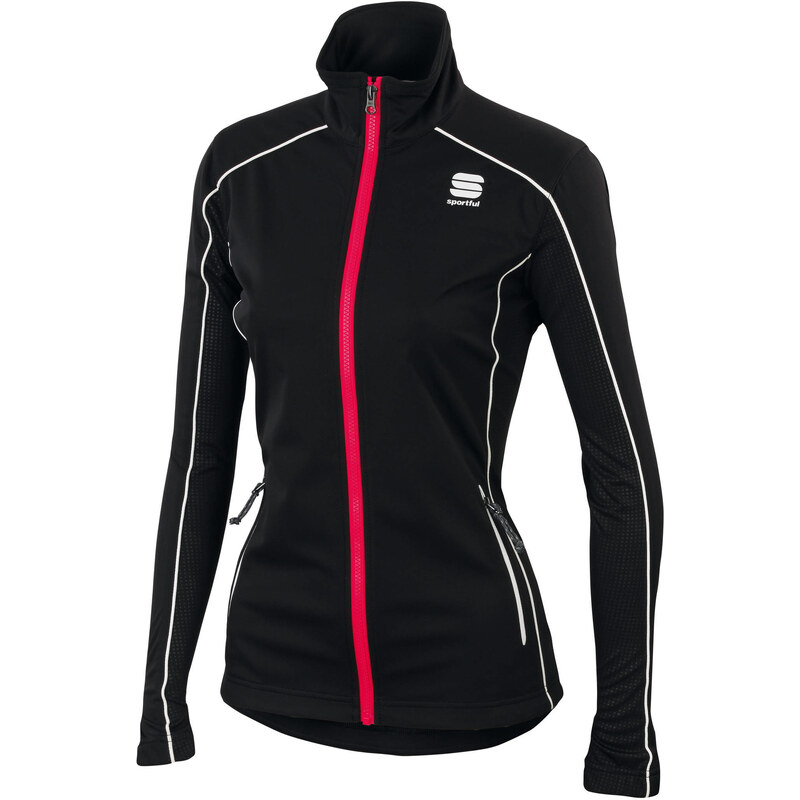 Sportful: Damen Langlaufjacke / Windjacke Engadin Wind Jacket, schwarz, verfügbar in Größe XL