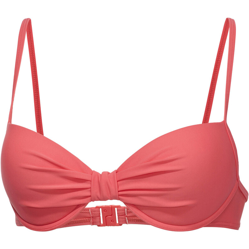 Hot Stuff: Damen Bikini Oberteil Push Up-Top, koralle, verfügbar in Größe 36C,38C