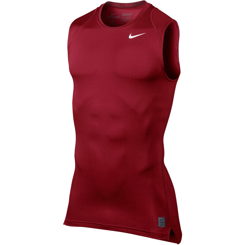 Nike Herren Tanktop Compression Sleeveless Top, rot, verfügbar in Größe XL