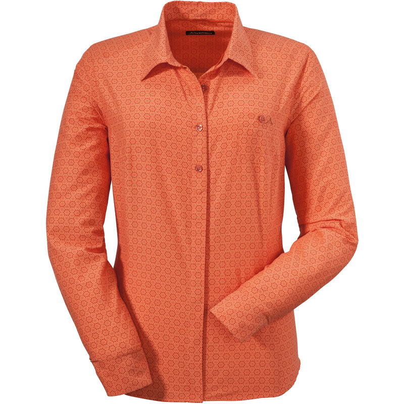 Schöffel: Damen Outdoor-Bluse / Funktionsbluse Riga, orange, verfügbar in Größe 42,46