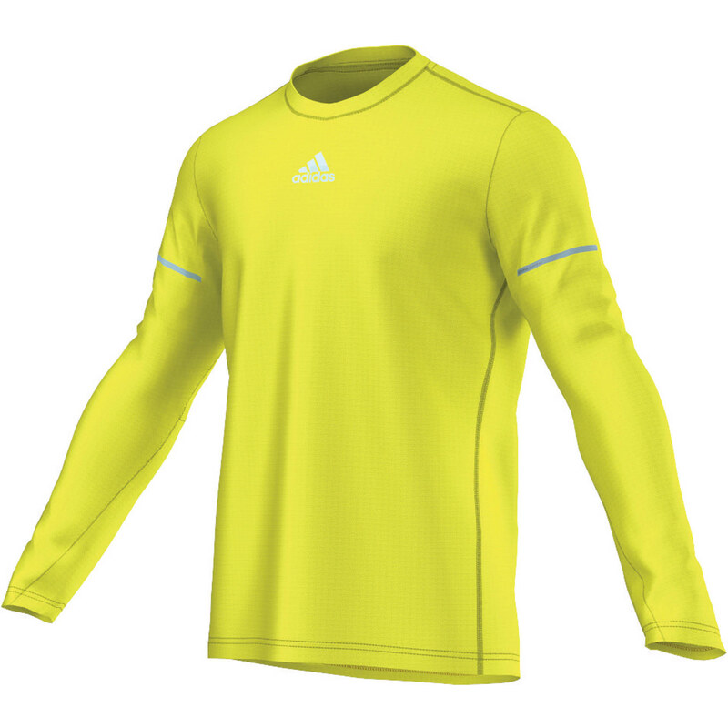 adidas Performance: Herren Laufshirt Sequencials CC Long Sleeve, limone, verfügbar in Größe M