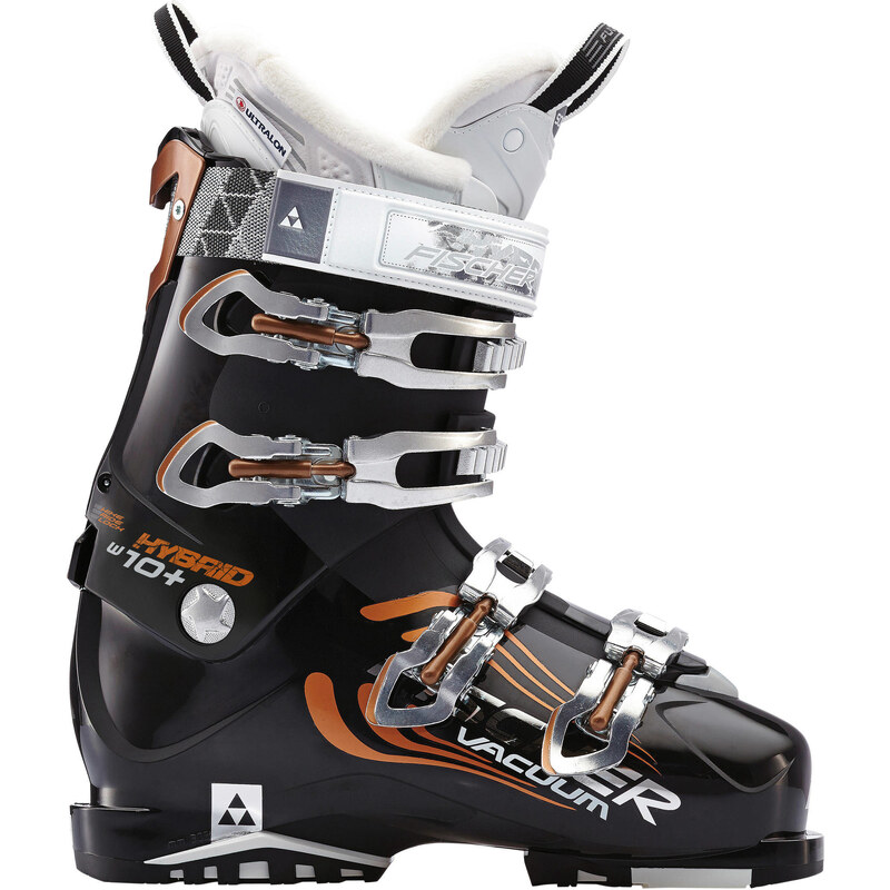 Fischer: Damen Skischuh Hybrid 10 Vacuum, schwarz, verfügbar in Größe 25.5
