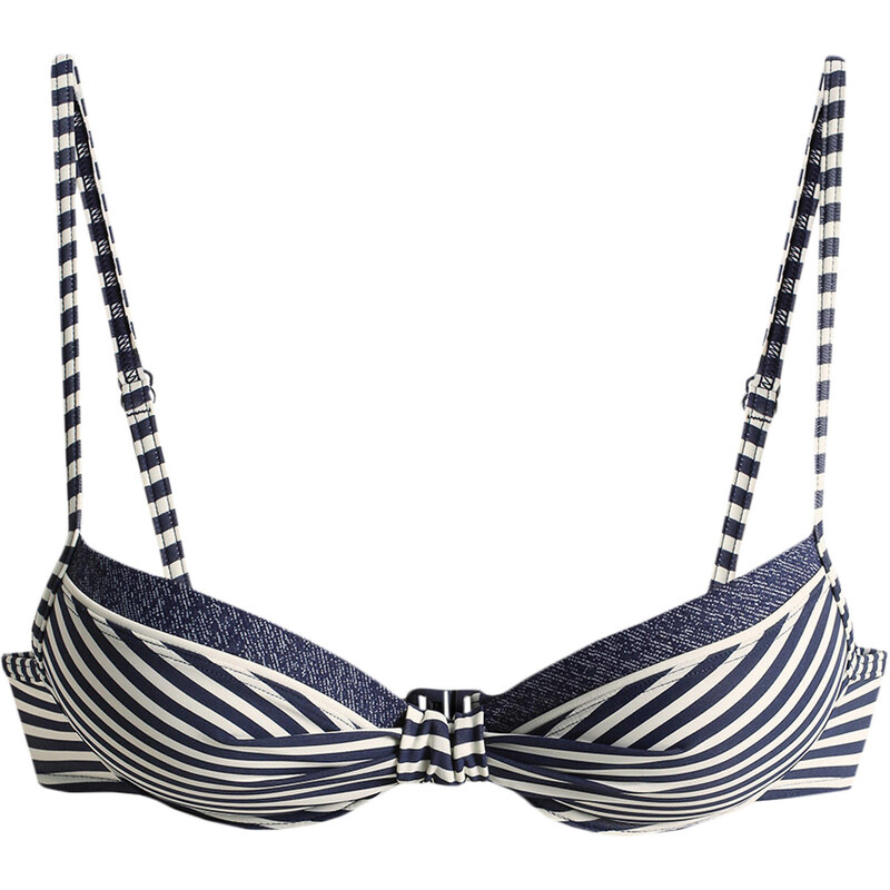 Esprit: Damen Bikini Oberteil / Push-Up Top, marine, verfügbar in Größe 42A