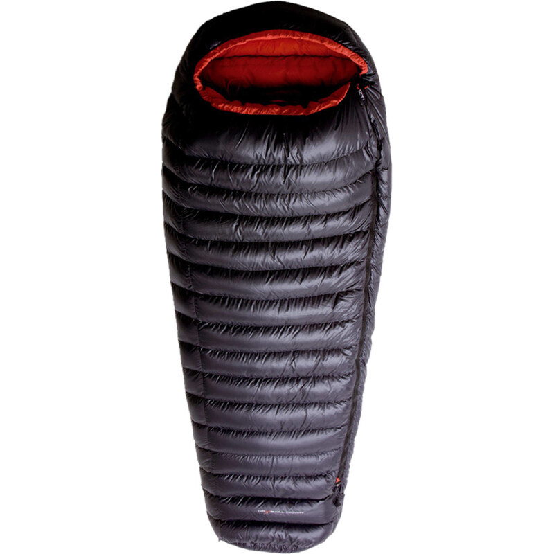 Yeti: Mumienschlafsack Daunenschlafsack Schlafsack V.I.B. 600, schwarz, verfügbar in Größe XL/LI