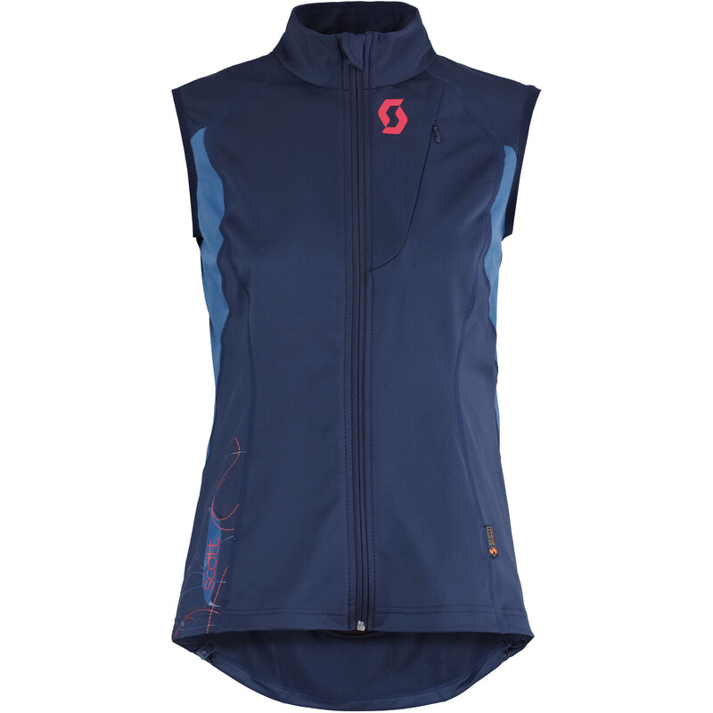 SCOTT: Damen Protektorenweste Thermal Vest Actifit, schwarz/blau, verfügbar in Größe M,L,XL