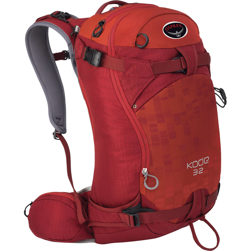 Osprey: Skirucksack Kode 32, rot, verfügbar in Größe S