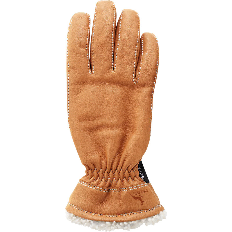 Hestra: Damen Handschuhe / Lederhandschuhe Deerskin Female Primaloft, haselnuß, verfügbar in Größe 8