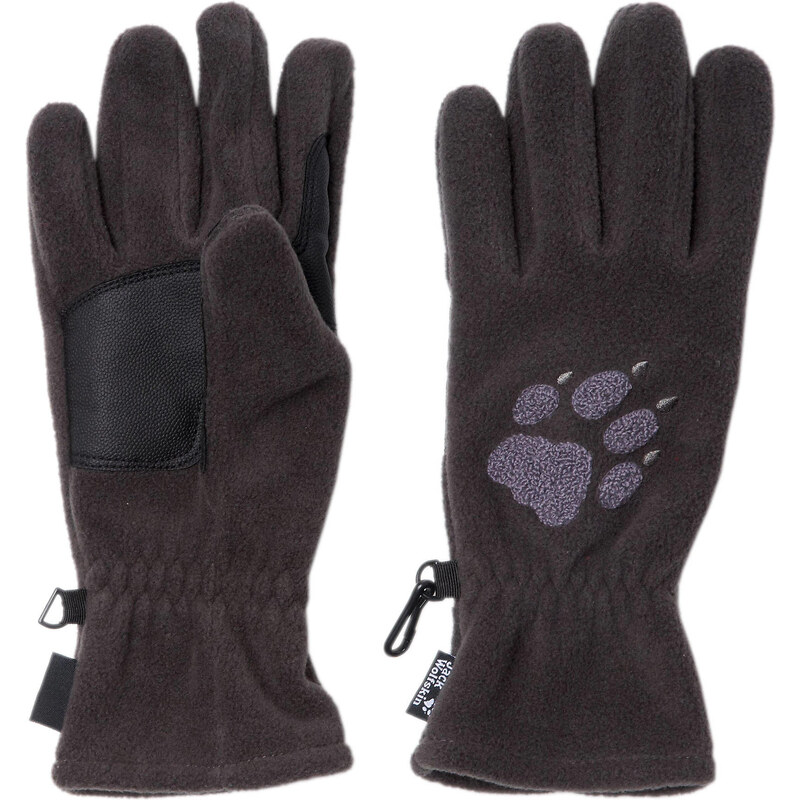 Jack Wolfskin: Fleecehandschuh Paw Gloves, grau, verfügbar in Größe XL