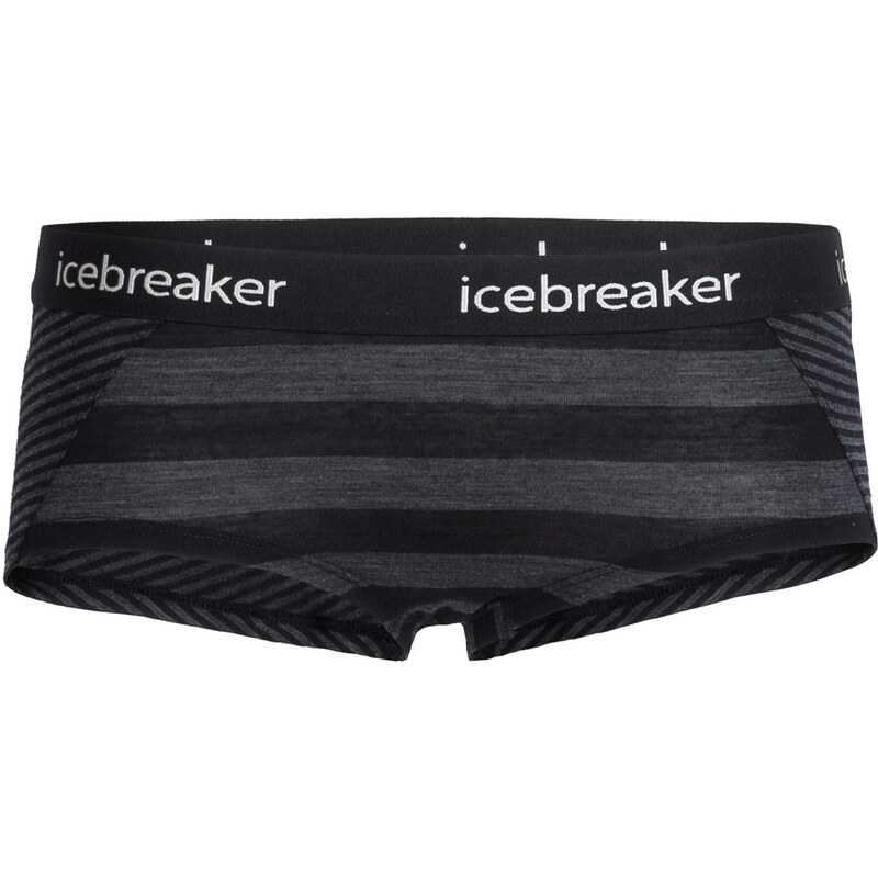 Icebreaker: Damen Funktionsunterhose / Slip Women´s Sprite Hot Pants, hellgrau, verfügbar in Größe M
