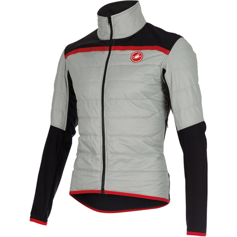 Castelli: Herren Isolationsjacke Cross Prerace Jacket, silber, verfügbar in Größe M