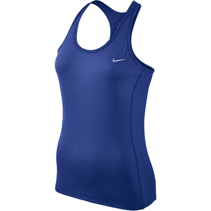 Nike Damen Lauftop Dri-FIT Contour, royalblau, verfügbar in Größe 38