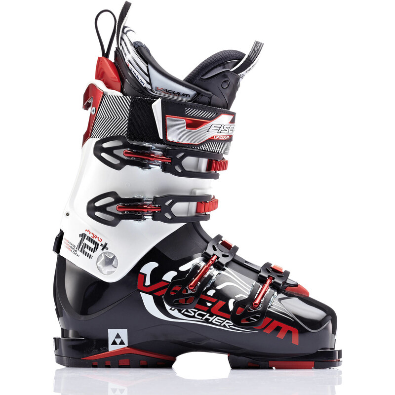 Fischer: Herren Skischuh Hybrid 12 Vacuum, schwarz / weiss, verfügbar in Größe 30.5