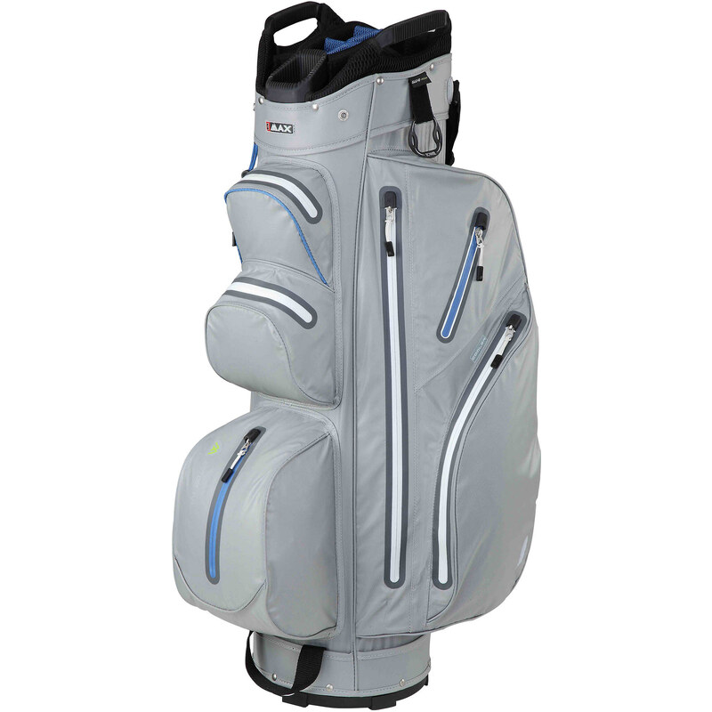Big Max: Golfbag Cartbag Aqua M, silber