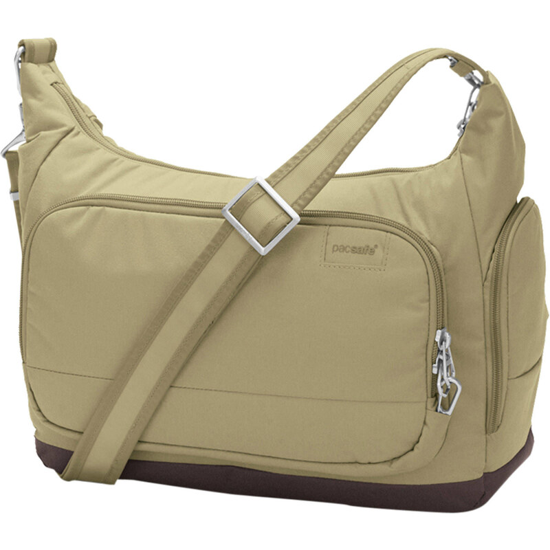 Pacsafe: Damen Handtasche Citysafe LS200 anti-theft handbag, brombeer