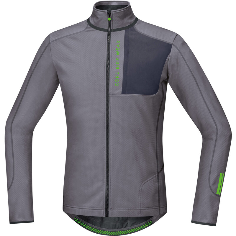 Gore Bike Wear: Herren Radjacke Power Trail Thermo Jersey, grau, verfügbar in Größe M,XXL