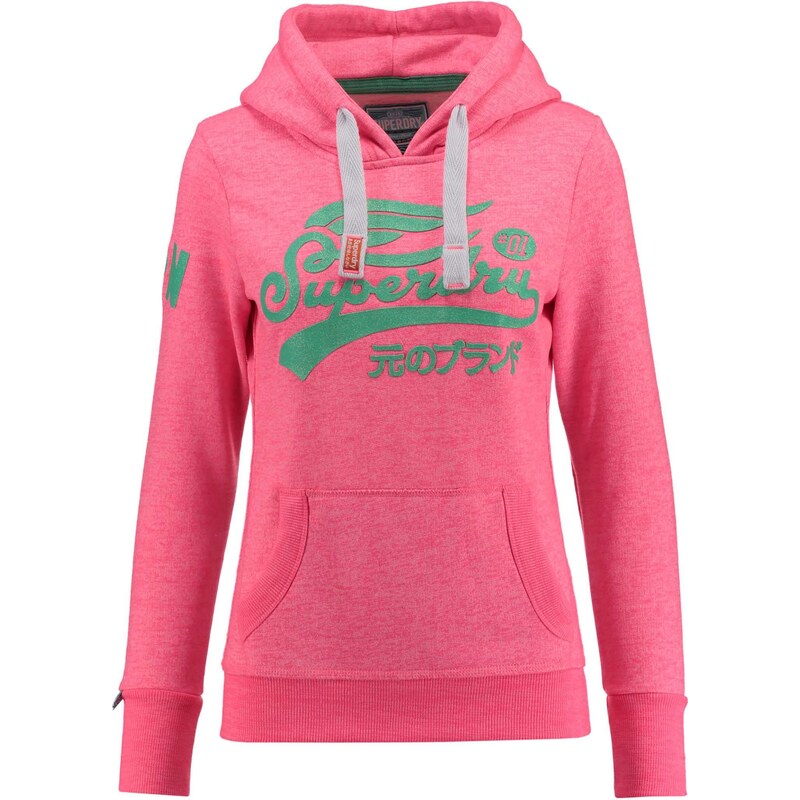 Superdry: Damen Sweatshirt, pink, verfügbar in Größe L