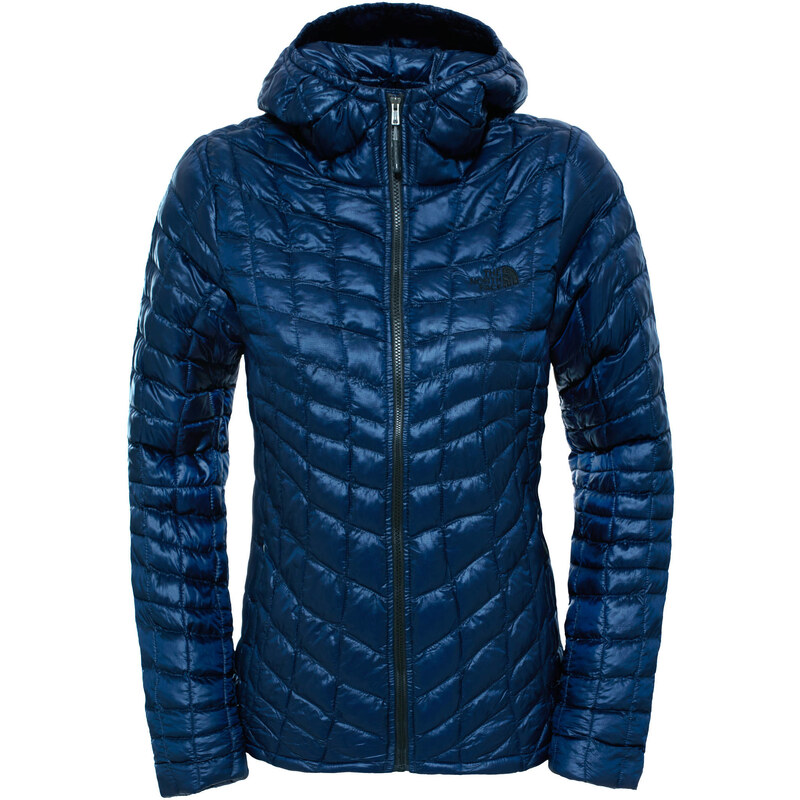 The North Face: Damen Outdoor-Steppjacke / Thermojacke mit Kapuze Thermoball Hoodie W, nachtblau, verfügbar in Größe M,L
