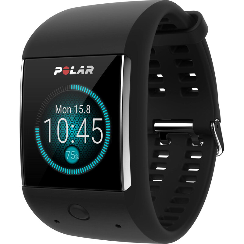 Polar: Smartwatch M600 HR black, schwarz