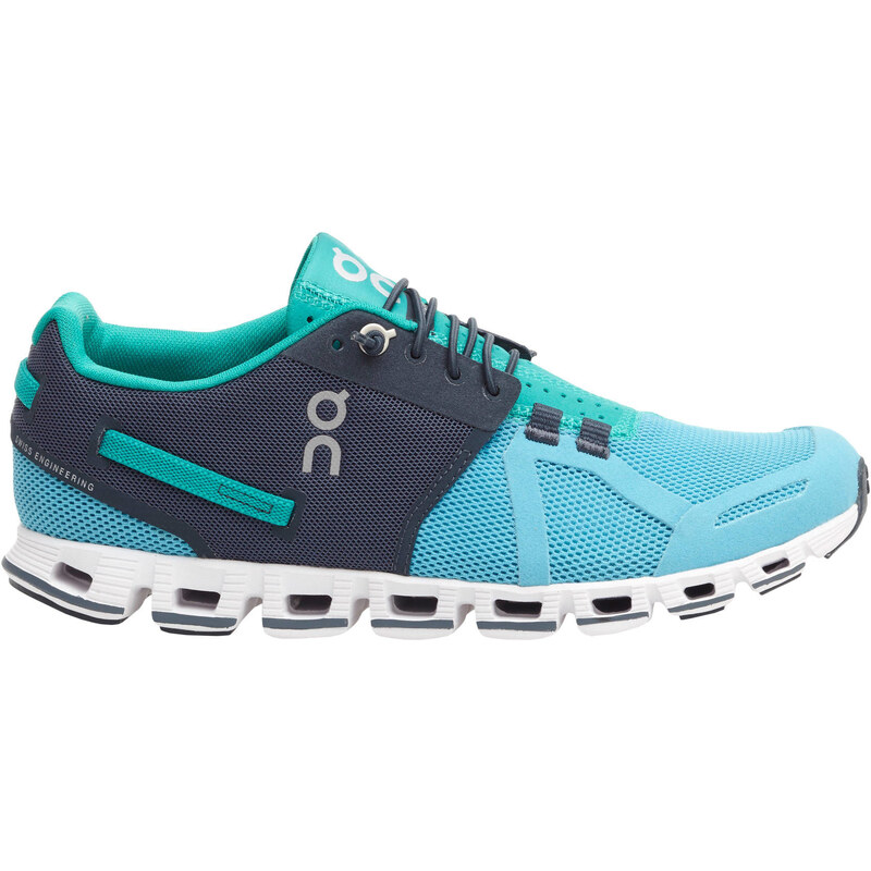 On: Damen Laufschuhe The Cloud blau/grün, blau, verfügbar in Größe 39,40.5,40