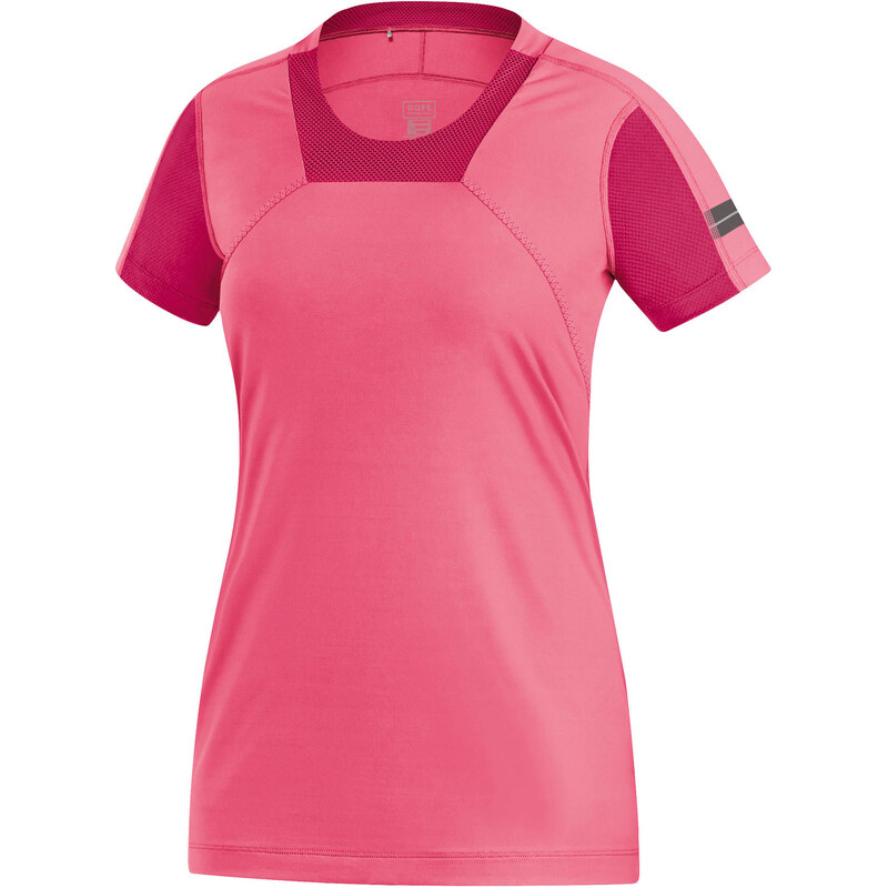 Gore Running Wear: Damen Trainingsshirt Air Kurzarm, pink, verfügbar in Größe 36,42