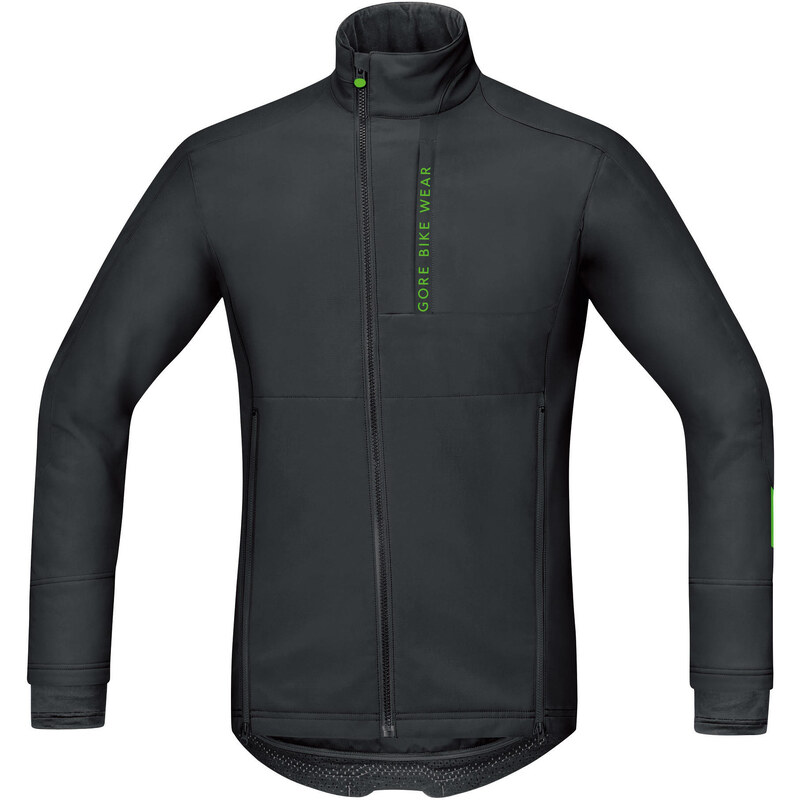 Gore Bike Wear: Herren Radjacke Power Trail Windstopper Softshell Jacket, schwarz, verfügbar in Größe M