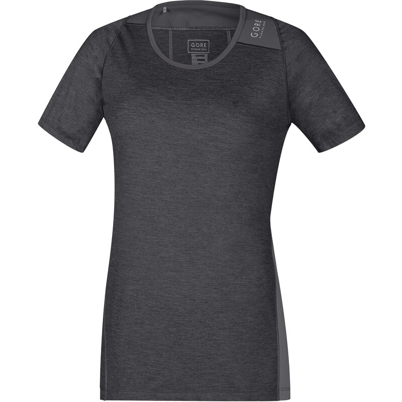 Gore Running Wear: Damen Trainingsshirt Sunlight Kurzarm, grau, verfügbar in Größe 38,44