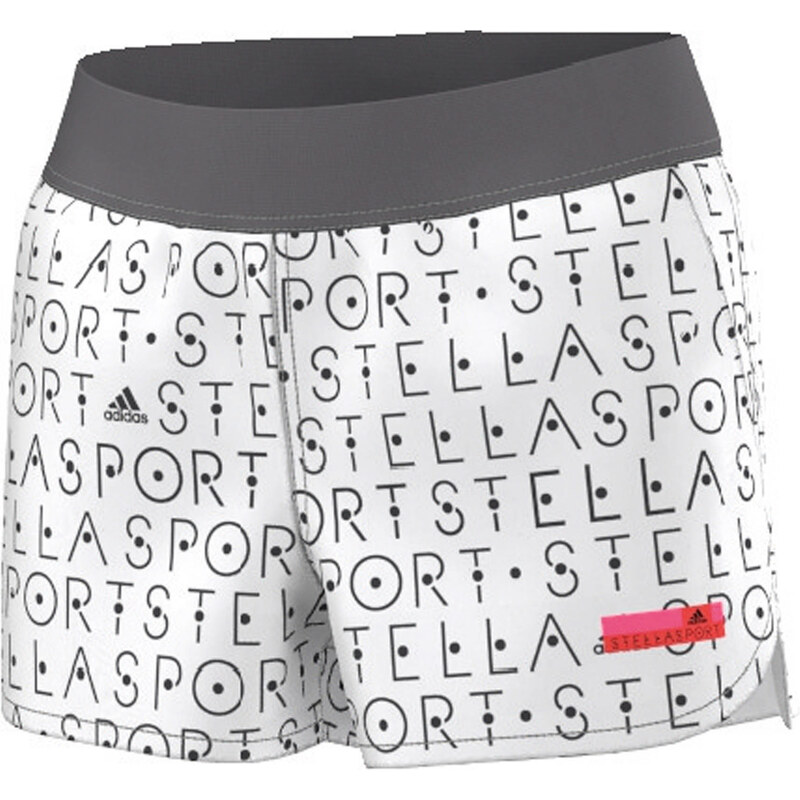 adidas StellaSport: Damen Trainingsshorts Woven Short, weiss, verfügbar in Größe L