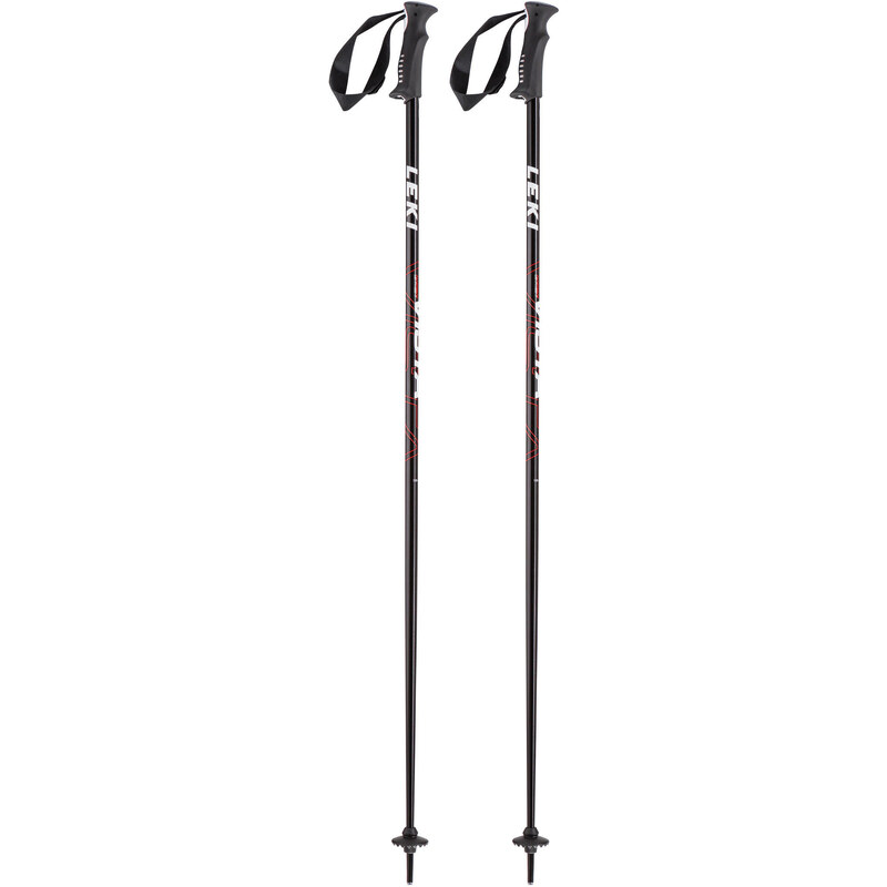 Leki: Skistöcke Vista, schwarz/rot, verfügbar in Größe 125