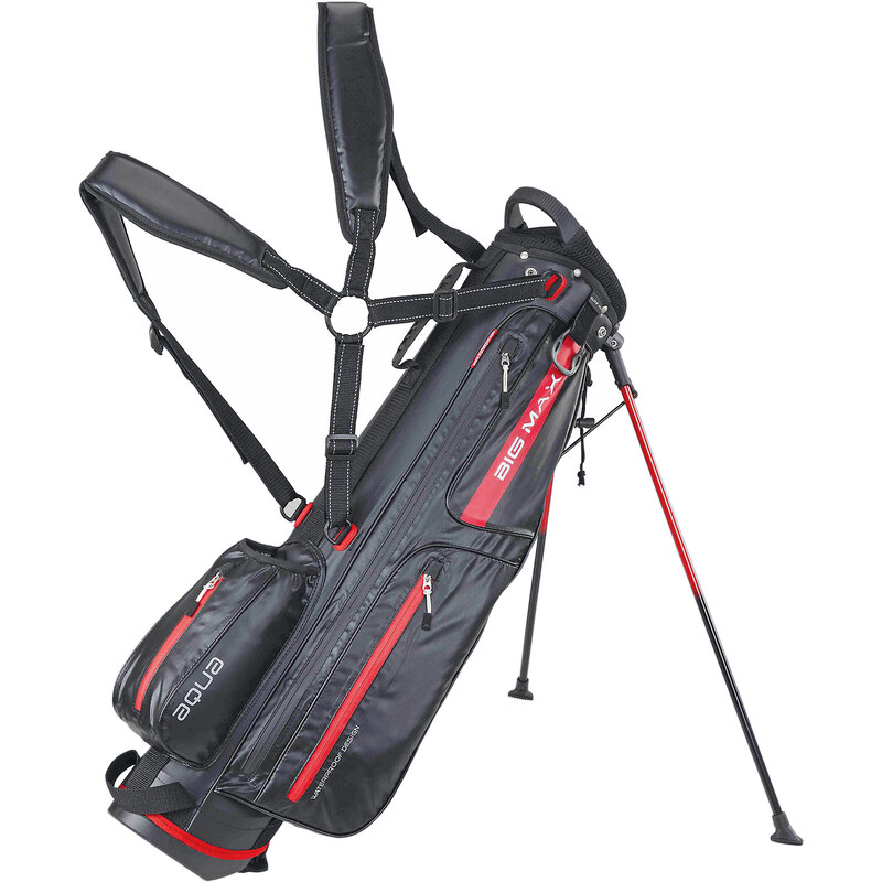 Big Max: Golfbag Carrybag Aqua 6, rot