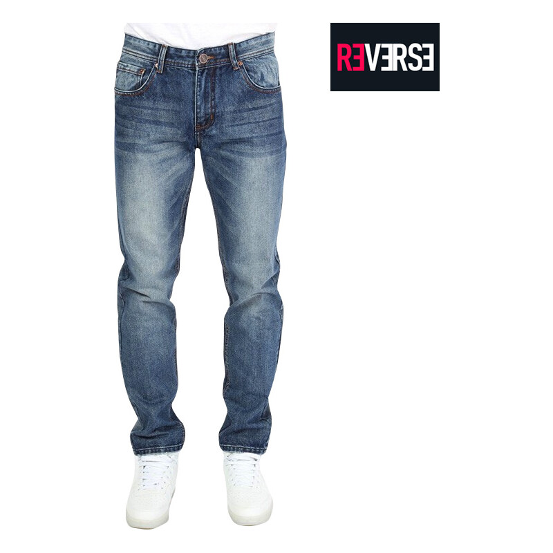 Re-Verse Regular Fit-Jeans mit heller Waschung - 31