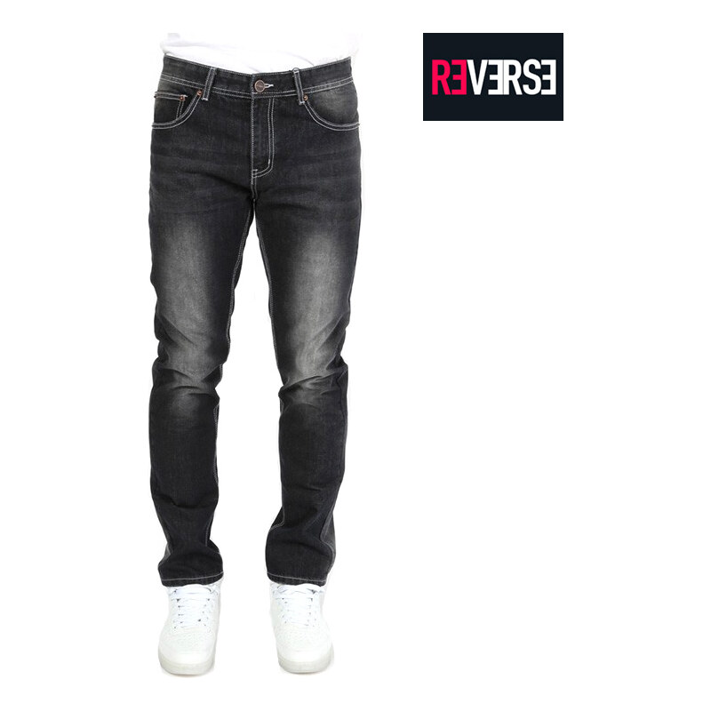 Re-Verse Regular Fit-Jeans mit heller Waschung - 33