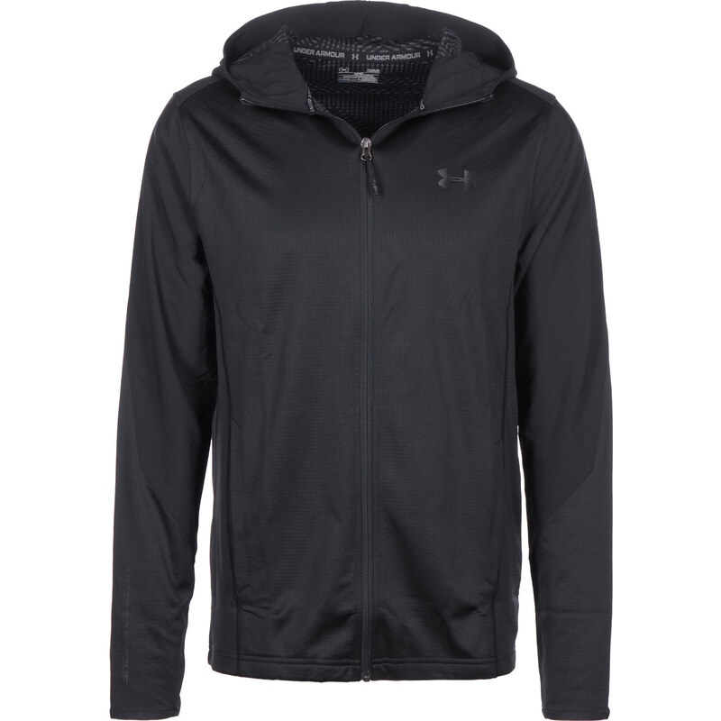 Under Armour Infared Grid Fitted Hooded Zipper black