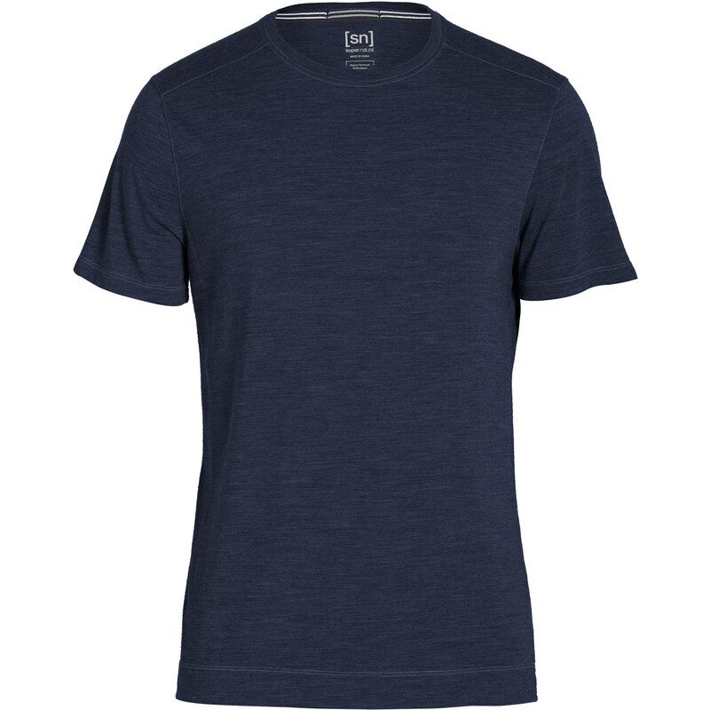 Super.Natural Highwood Merino T-Shirt navy blazer