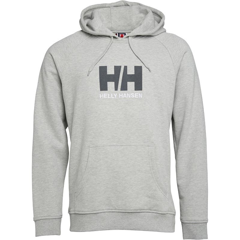 Helly Hansen Herren HH Logo Kapuzentop Grau