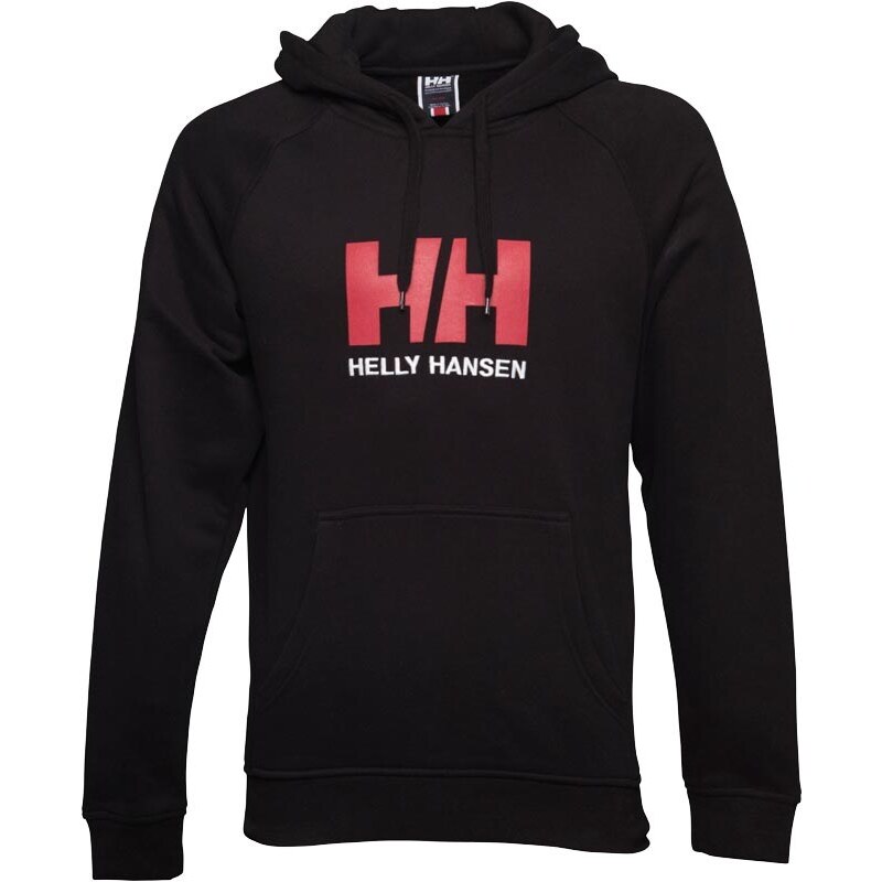 Helly Hansen Herren HH Logo Kapuzentop Schwarz