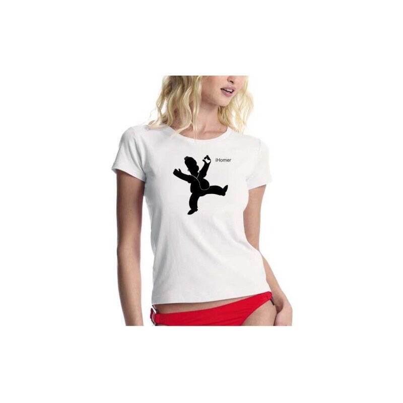 Coole-Fun-T-Shirts T-SHIRT iHomer - DANCE - GIRLY T-SHIRT