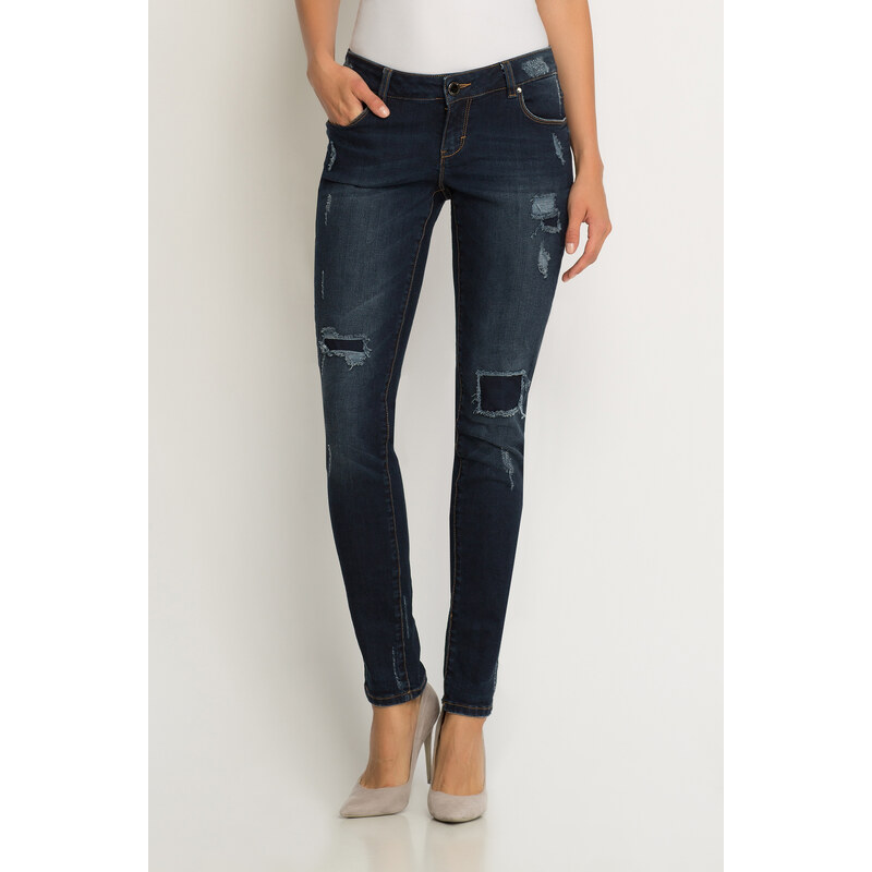 Orsay Skinny Jeans im Destroyed-Look