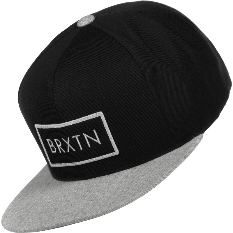 Brixton Rift Snapback black/grey