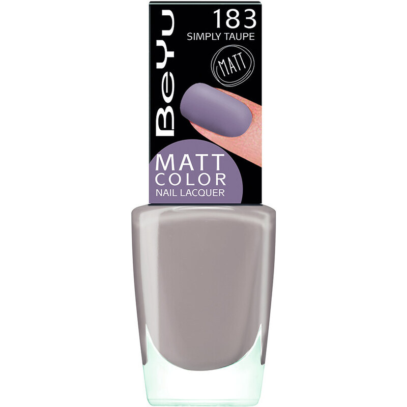 BeYu Nr. 183 Nail Lacquer Matt Color Nagellack 9 ml