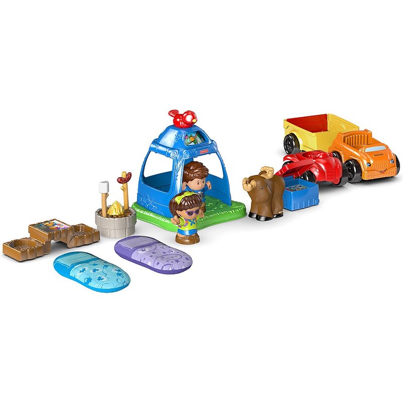 Fisher Price Spielset, »Little People, Camping Set«