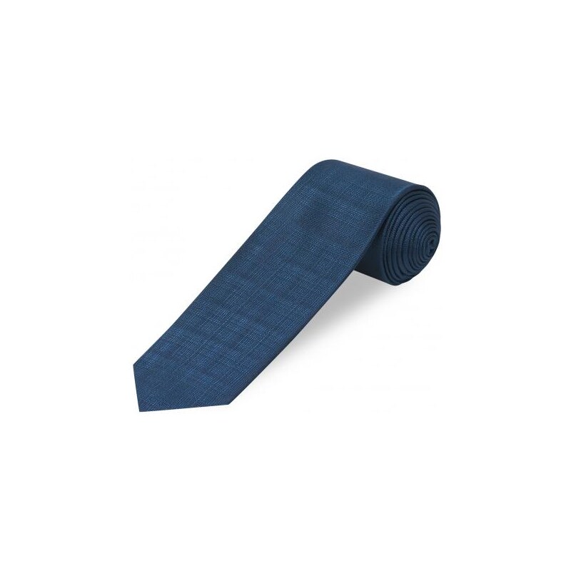 Paul R.Smith Gemusterte Krawatte aus 100% Seide, dunkelblau