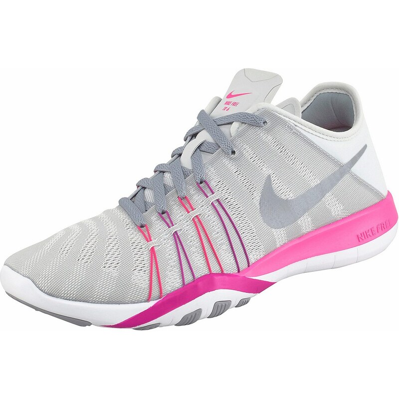 Große Größen: Nike Fitnessschuh »Free TR 6 Wmns«, hellgrau-pink, Gr.36-43