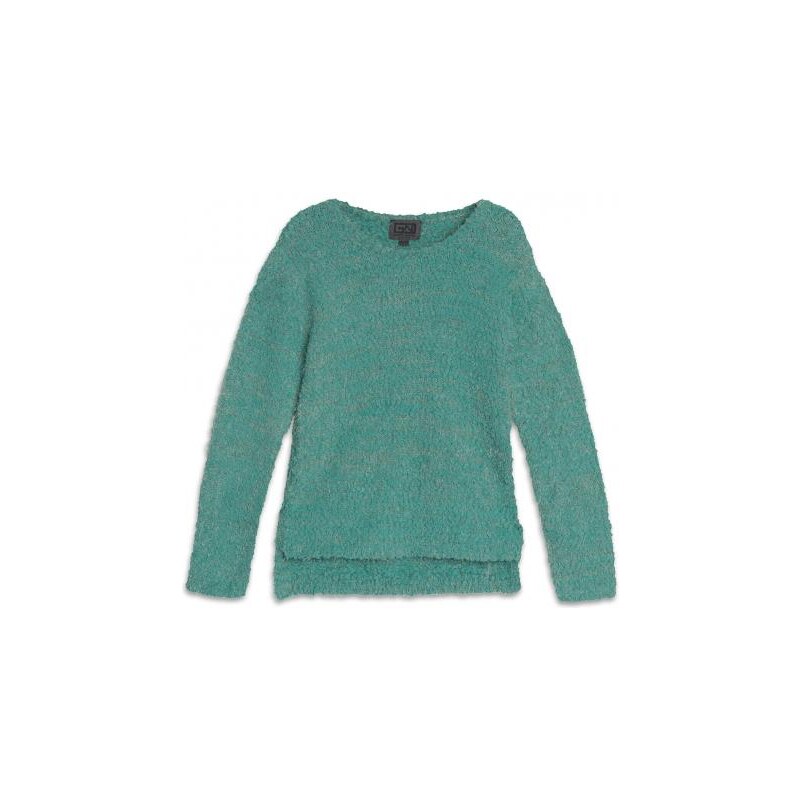 GATO NEGRO Mädchen Pullover Sweatshirt Rundhalsausschnitt blau