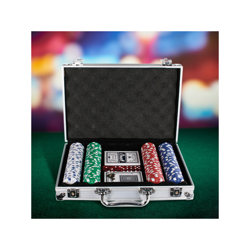 Lesara 208-teiliges Poker-Set im Alukoffer