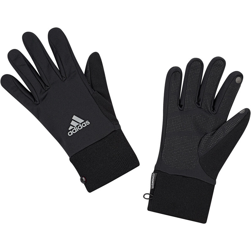 adidas Performance: Handschuhe Running Climawarm Gloves, schwarz, verfügbar in Größe S