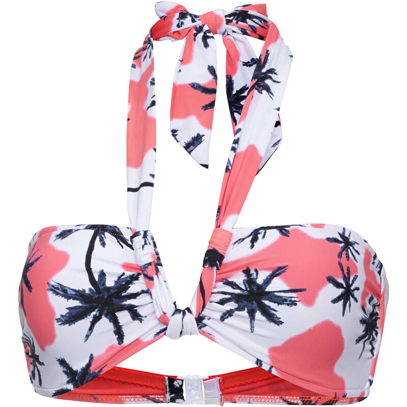 Seafolly: Damen Bikini Oberteil Palm Springs Bandeau red hot, rot, verfügbar in Größe 34